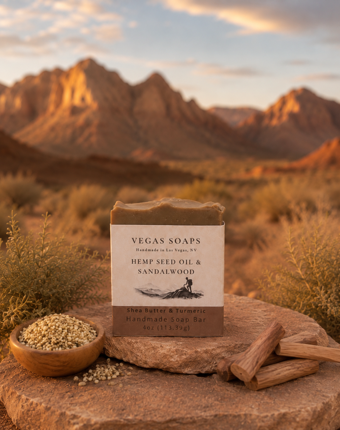 Hemp Seed Oil & Sandalwood